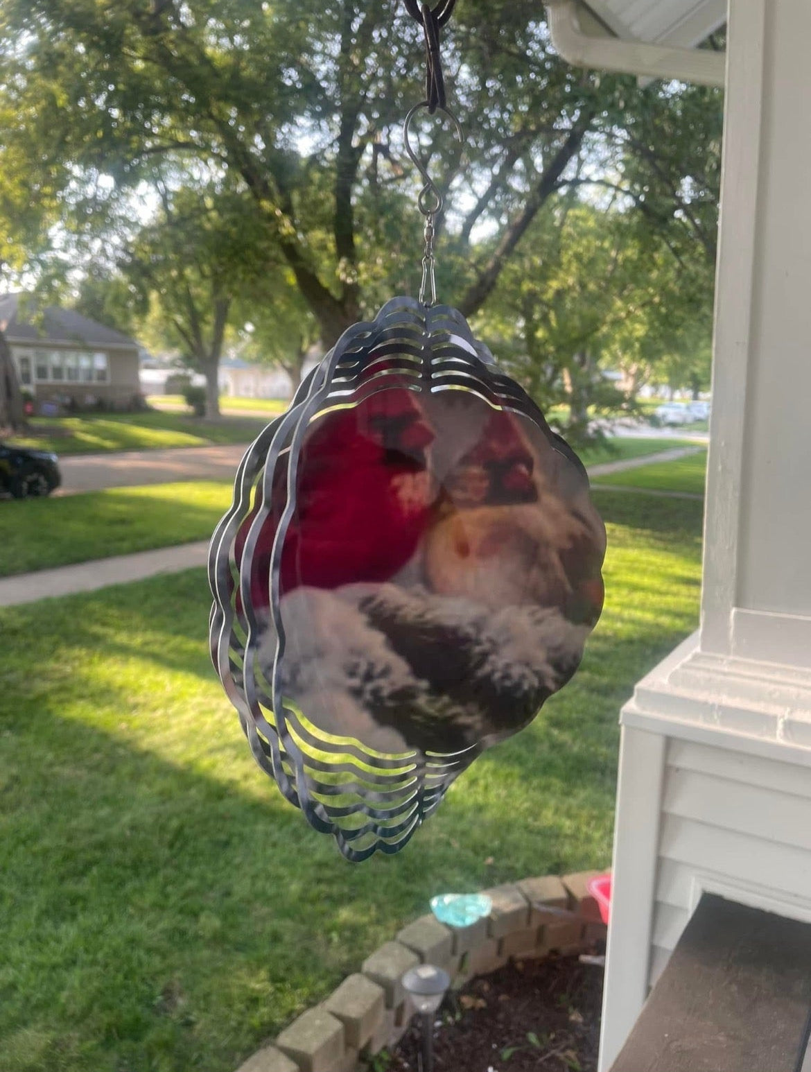 Custom Photo Wind Spinners – 3", 8", 10" Sizes