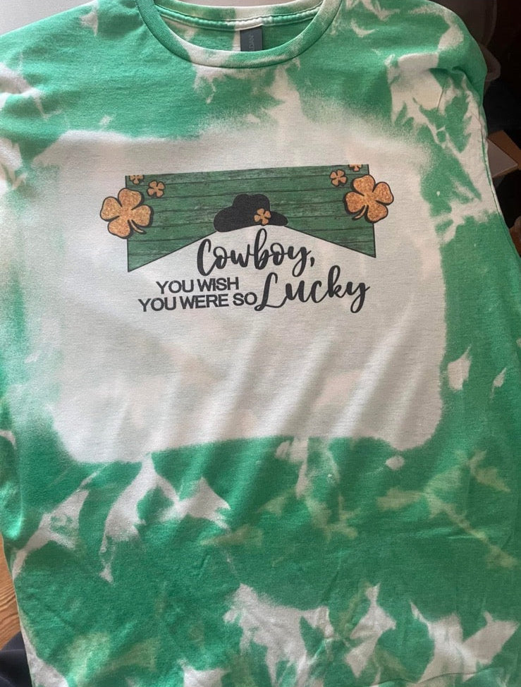 "Cowboy, You Wish You Were So Lucky" Sublimation T-Shirt